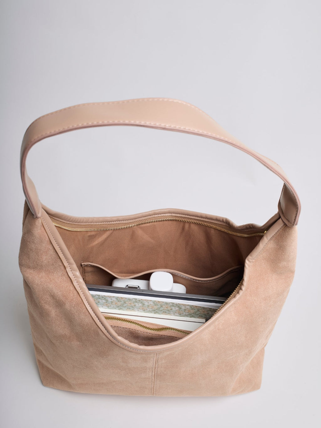 Suede Shoulder Bag™ – Skuldertaske