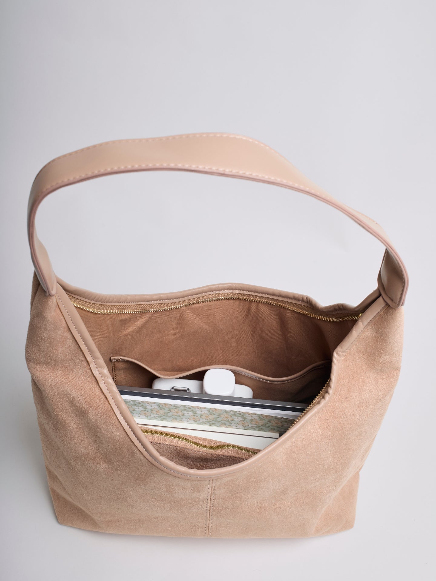 Suede Shoulder Bag™ – Skuldertaske