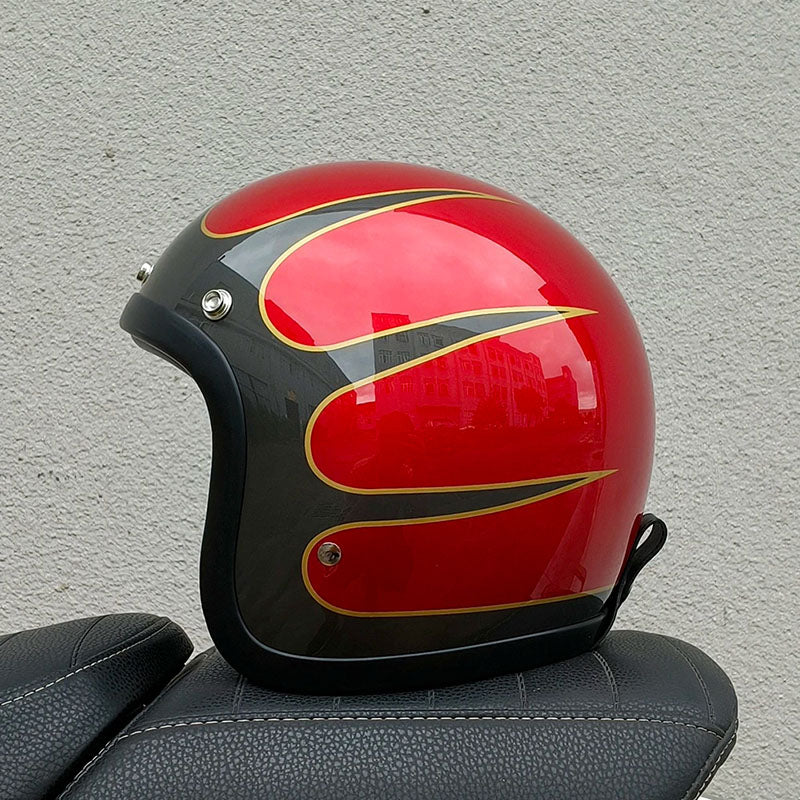 AeroGuard Vintage Cykelhjelm Certificeret Til DOT Standarder Og ECE