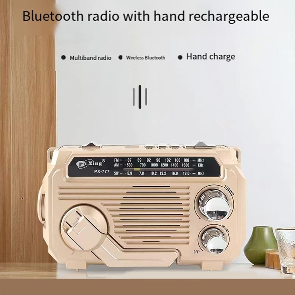 Nødradio med Dynamo og Solpanel til Pålidelig Kommunikation og Belysning
