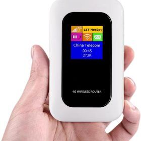 RoamWave 5G Bærbar WiFi Hotspot til Rejse eller Hjemmebrug
