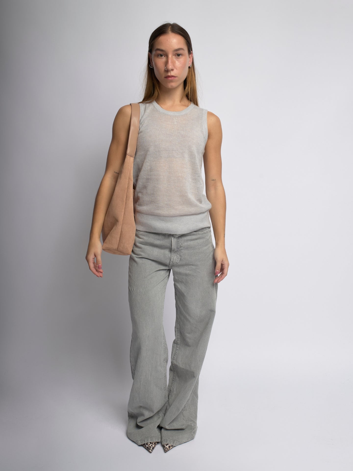 Suede Shoulder Bag™ – Skuldertaske