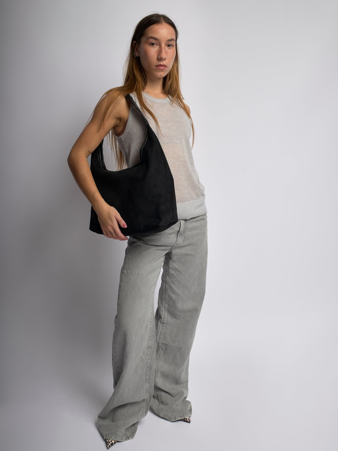 Suede Shoulder Bag™ – Skuldertaske