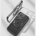Gennemsigtigt iPhone-cover til trådløs opladning