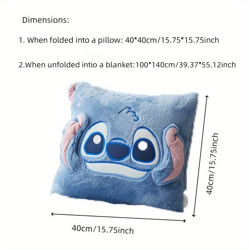 Stitch Pude-Tæppe i Én - For Komfort og Hygge i Én