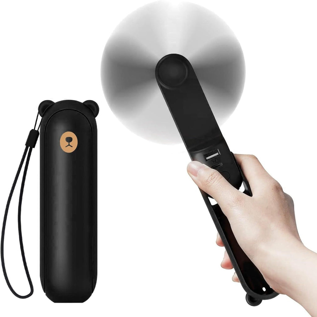 Håndventilator | Ventilator med USB & Lommelygte | LuftBuddy