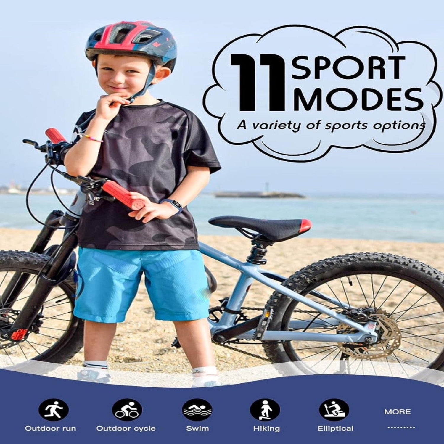 KidzTrail Pro Børns GPS Smartwatch Til Skridttælling Og Aktivitet
