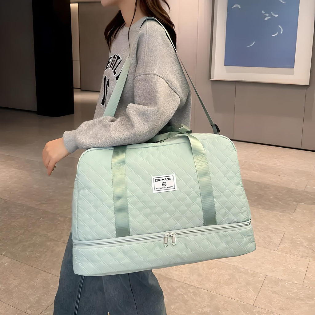 Voyager Weekender Duffle Bag Med Vandtætte Lommer