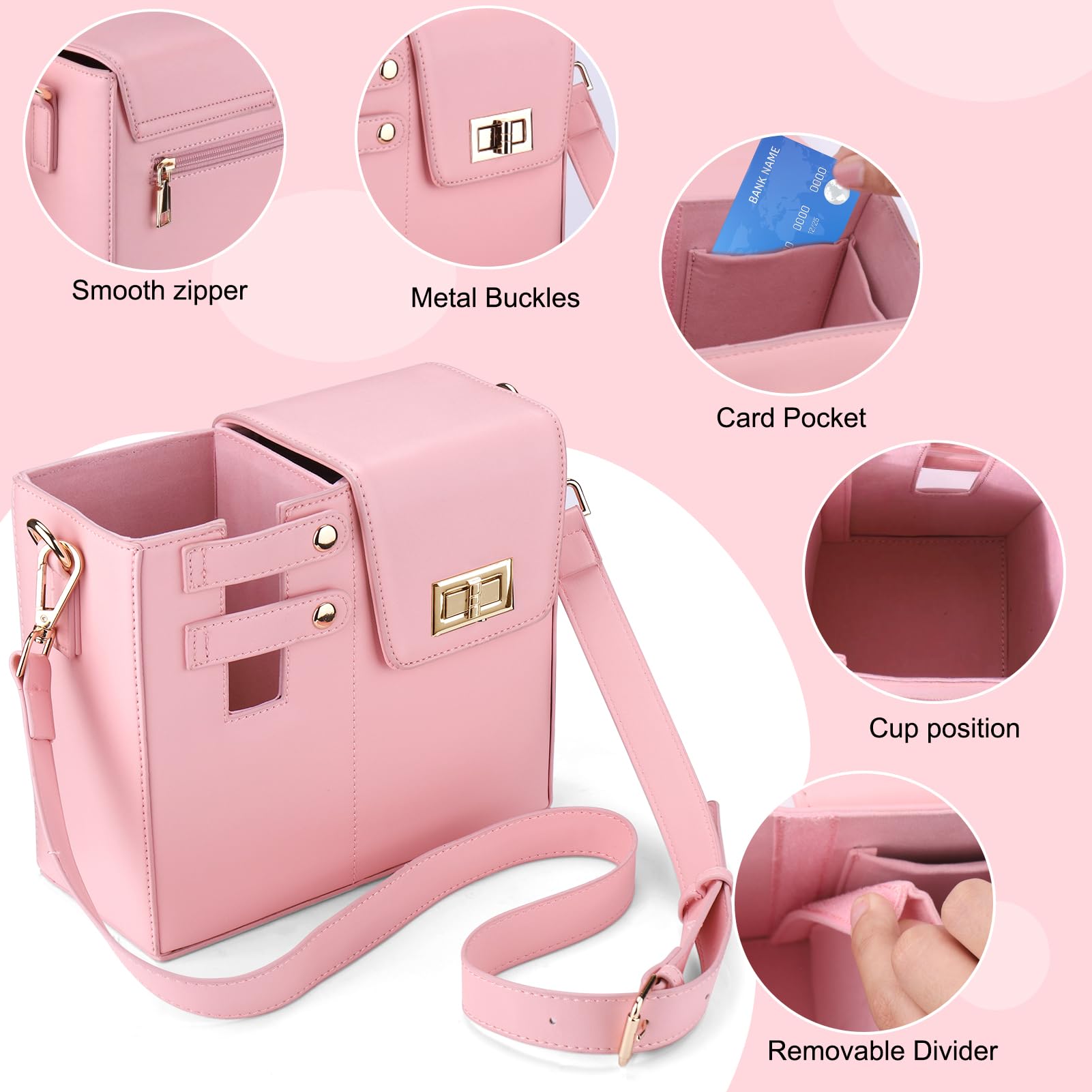 HydraTote™ – Crossbody taske med flaskestativ