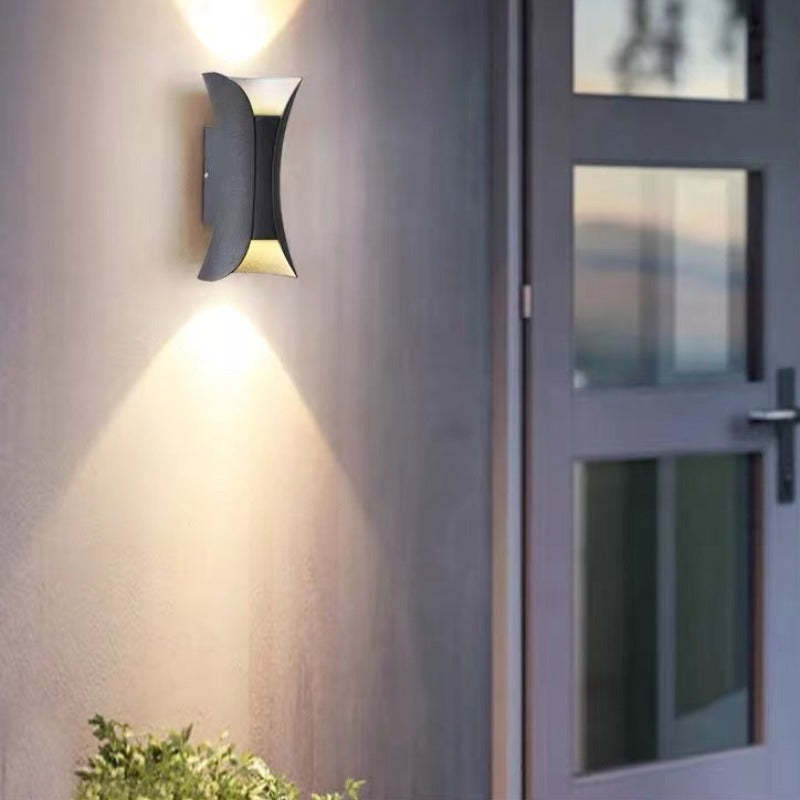 Arcora Curve Udendørs Væglampe Med LED IP65 Hardwired