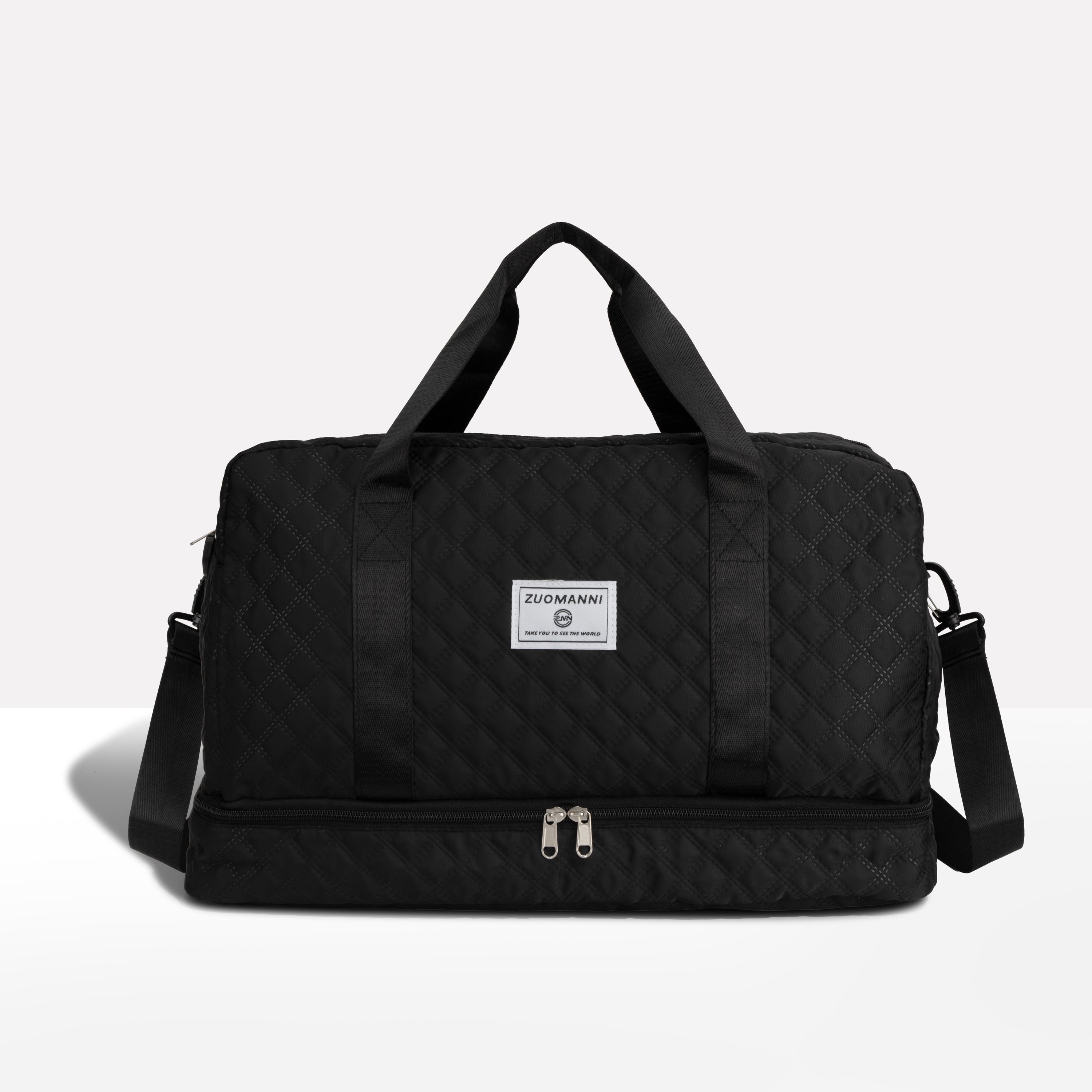 Voyager Weekender Duffle Bag Med Vandtætte Lommer