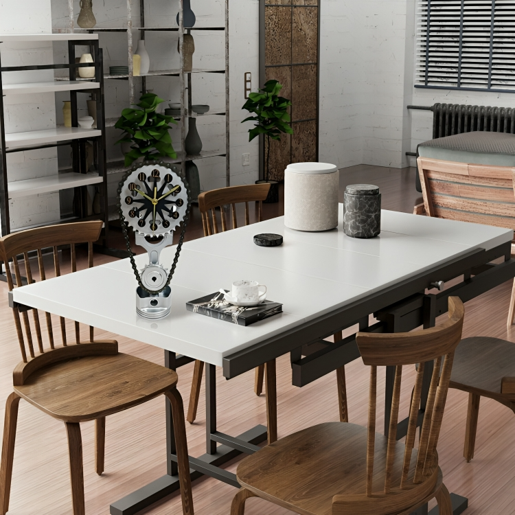 TimeForge™ | Drejende Metal Tandskive Ur