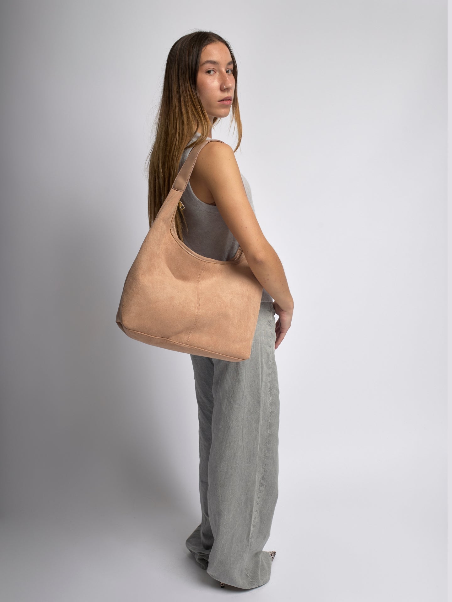 Suede Shoulder Bag™ – Skuldertaske