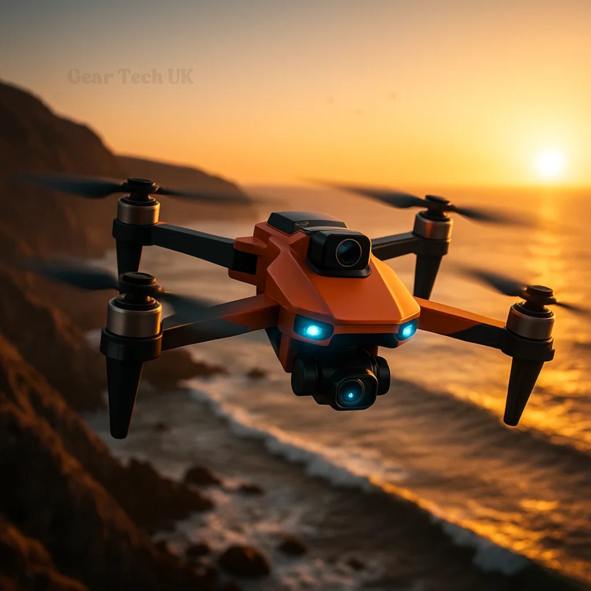 Altaris Aero Drone Pro Leverer 8K Kameraer, GPS Stabilisering, Forlænget Batterilevetid