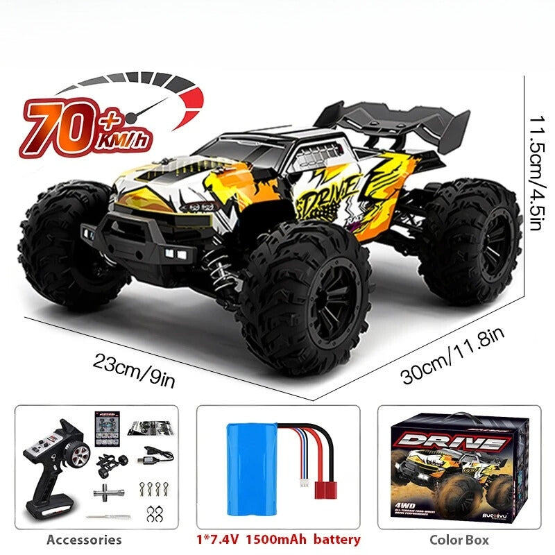 StormRift 1:16 Skala RC Truck 4WD Off-Road Med LED Fjernbetjening