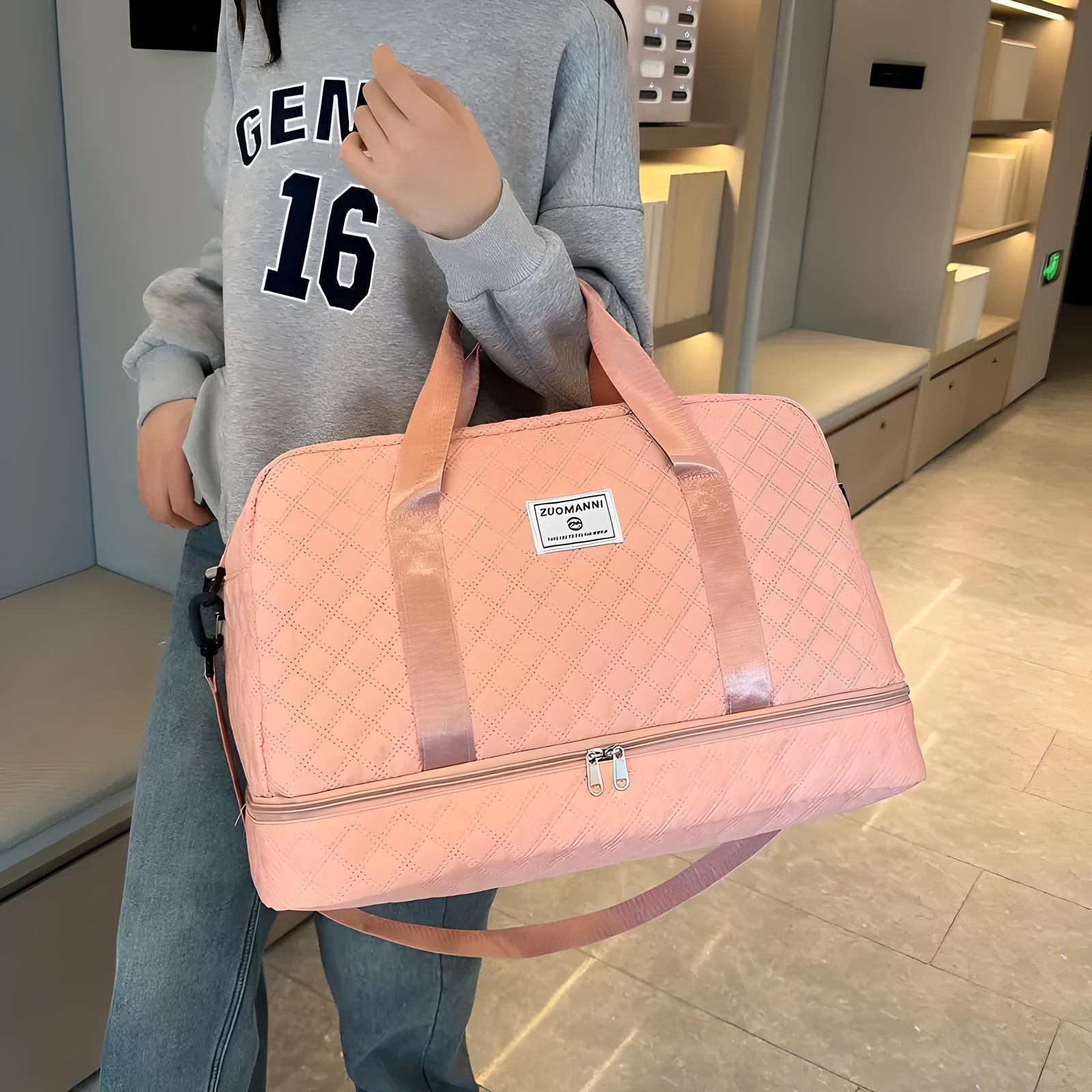 Voyager Weekender Duffle Bag Med Vandtætte Lommer