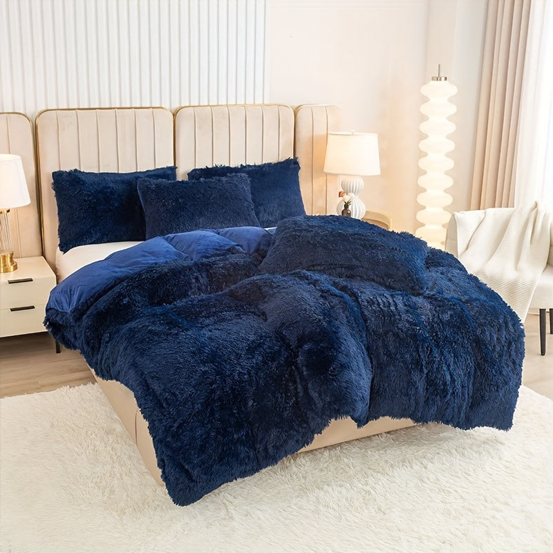 Velora Plush Sengetøjssæt Leverer Luksuriøs Komfort Til Et Hygge Hjem