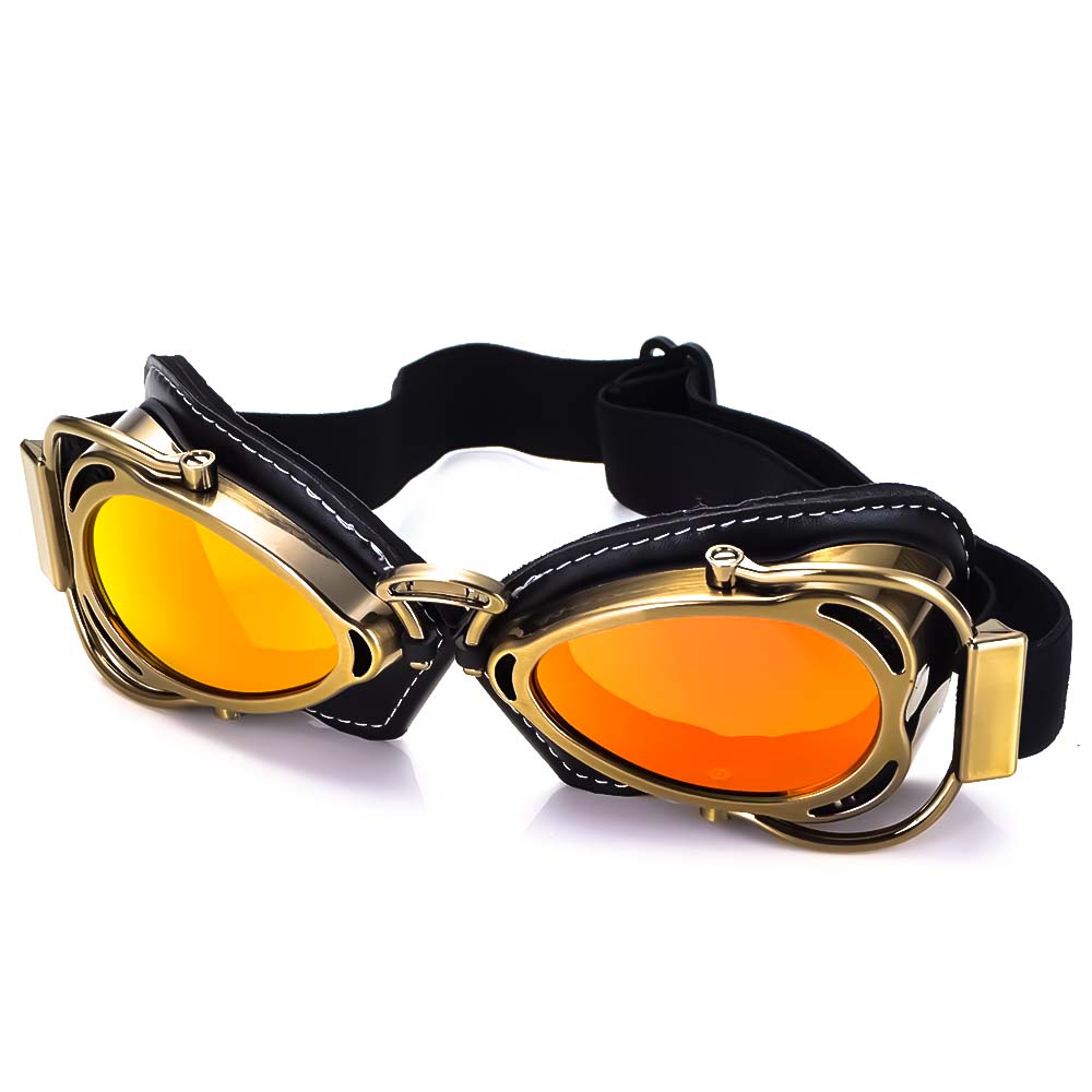 Tidløse Klassiske Goggles Til Motorcyklister Med Øjenbeskyttelse
