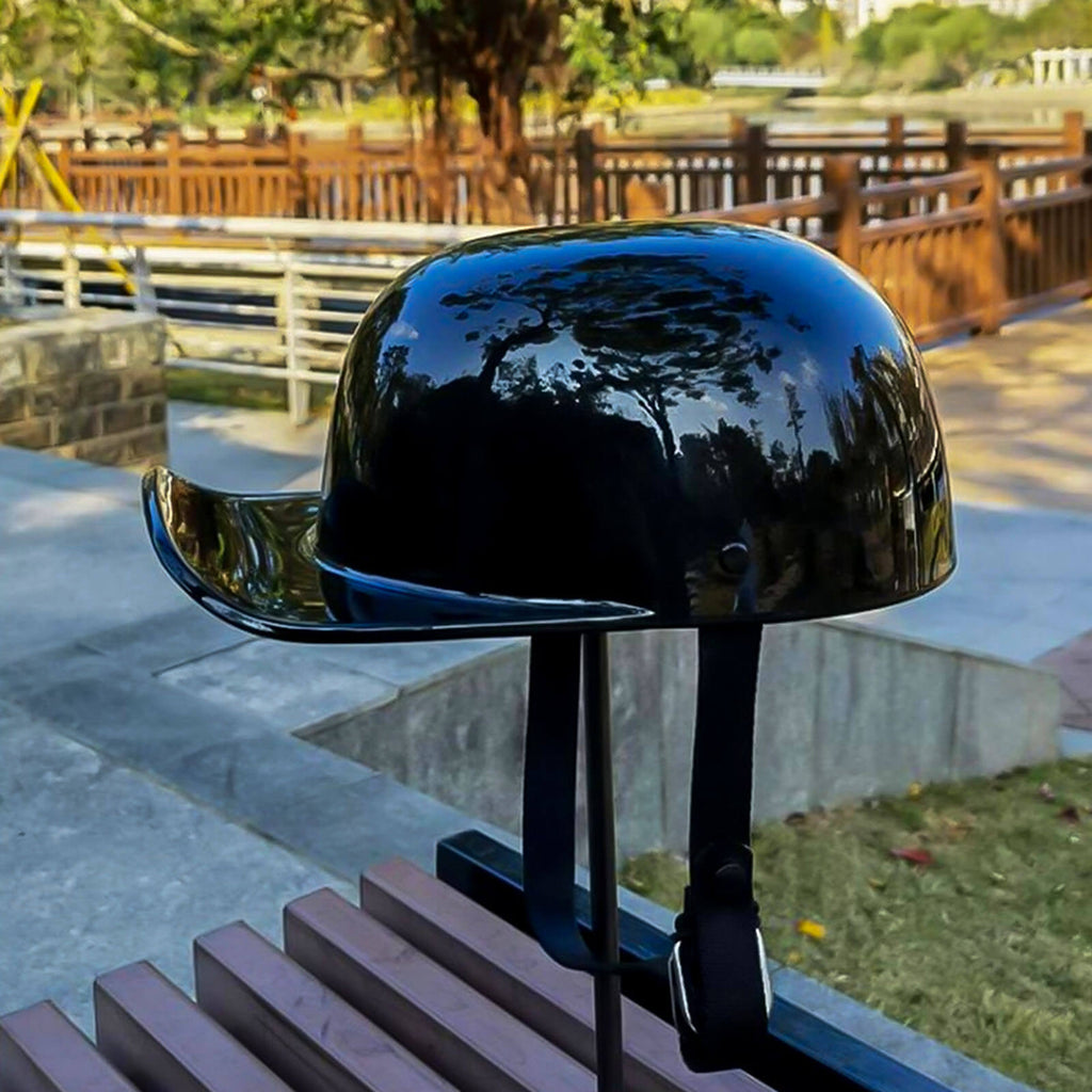 RoverGuard Baseball Cap Motorcykel DOT Hjelm Med Komfortabel Pasform