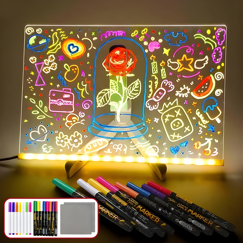 GlowBoard™ – Kreativt Lysbræt