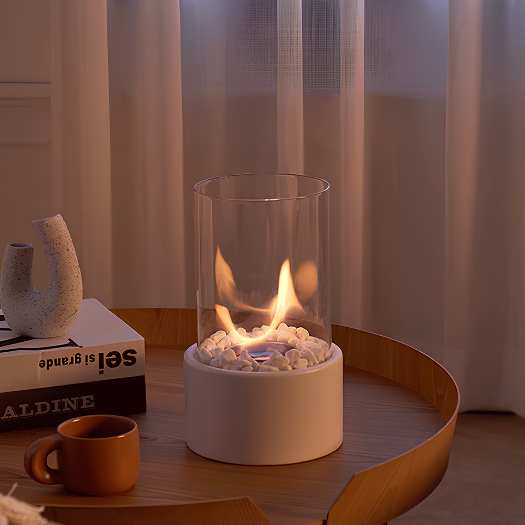 Lumora Classic Olie Lampe Med Åben Flamme Til Stuer