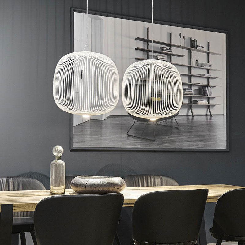 AeroSpire Spoke Lampe Pendel Med Kalejdoskopisk Skærm