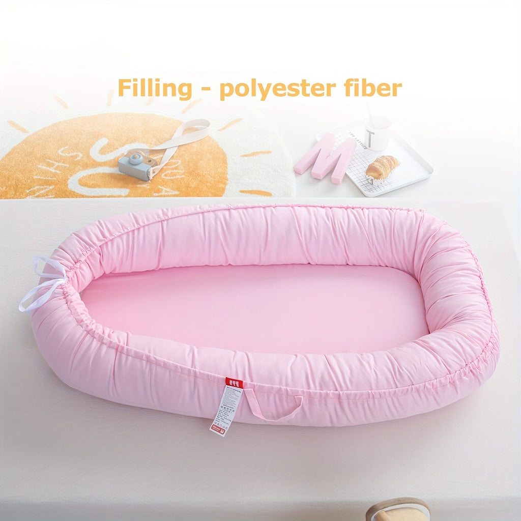 Blød Drøm Baby Lounger - Komfort og Beskyttelse til Dit Lille Barn