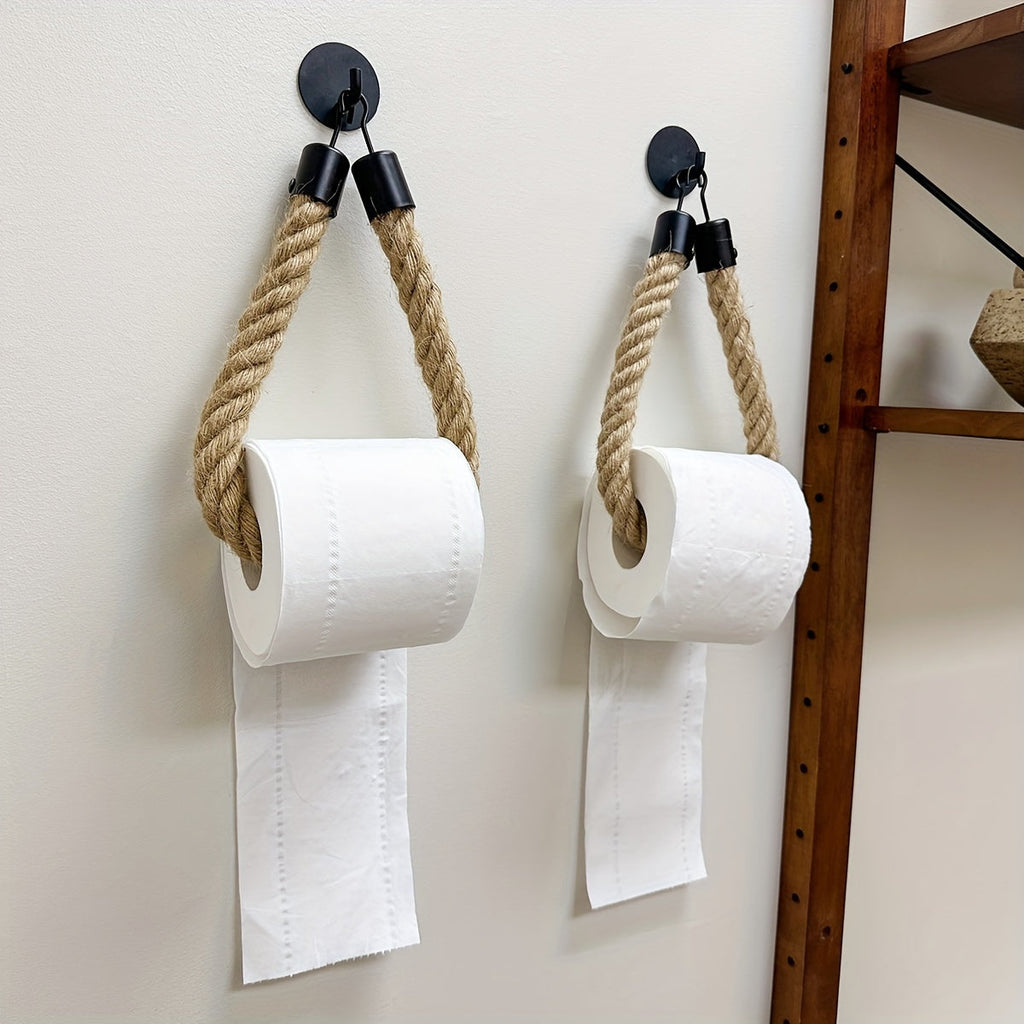 Hamp Snor Toiletpapirholder - Til Stilfulde Badeværelser