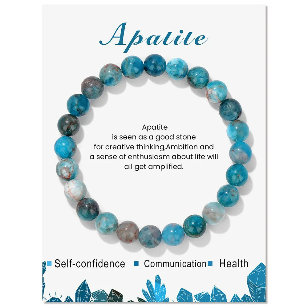 Naturlig Krystal Helbredende Energi Armbånd - Aria