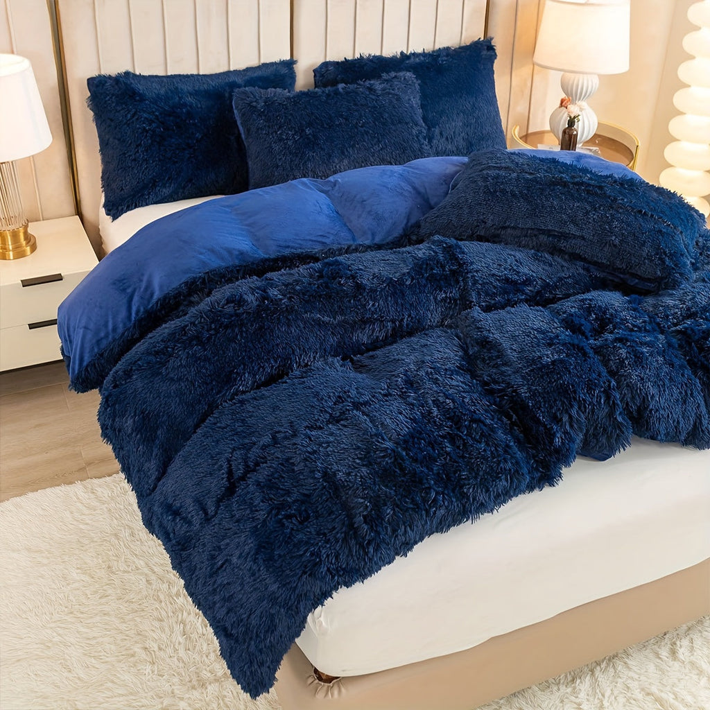 Velora Plush Sengetøjssæt Leverer Luksuriøs Komfort Til Et Hygge Hjem