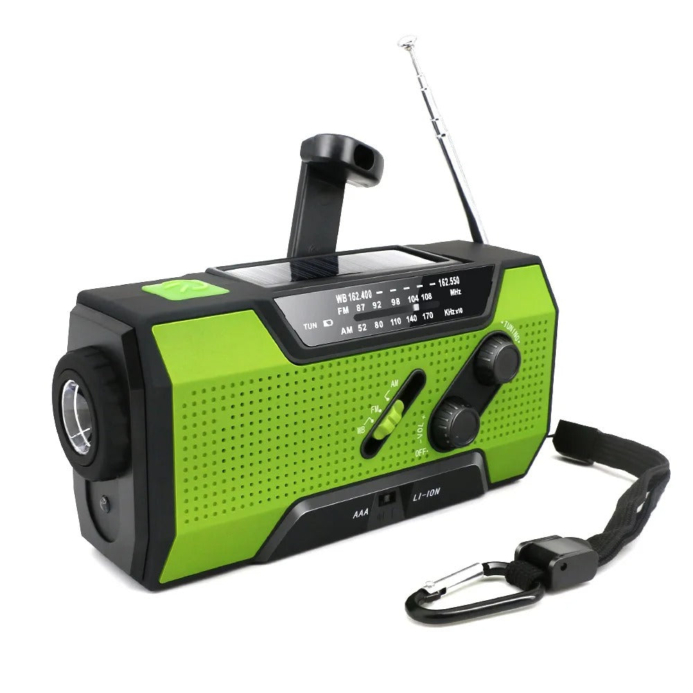 LifeLine Alt-i-én Nødradio med 4000mAh Batteri