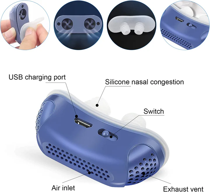 Micro CPAP søvnapné maskine til rejse og anti-snorken - CPAP alternativ