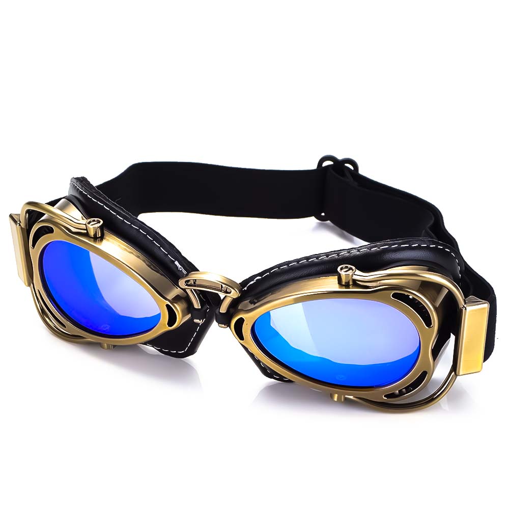 Tidløse Klassiske Goggles Til Motorcyklister Med Øjenbeskyttelse