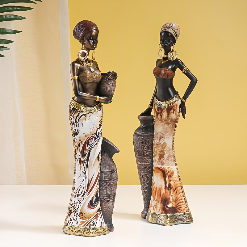 Tribal Essence Afrikanske Ornamenter – Autentiske Stemningsskabere til Ethvert Interiør