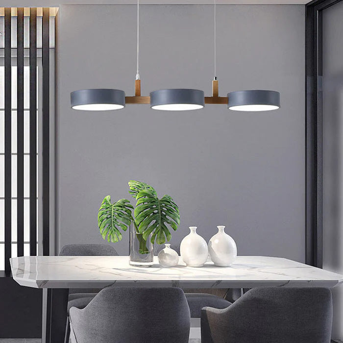 Nordisk Flush Loftlampe med Flere Hoveder til Kjøkkener og Spisestuer