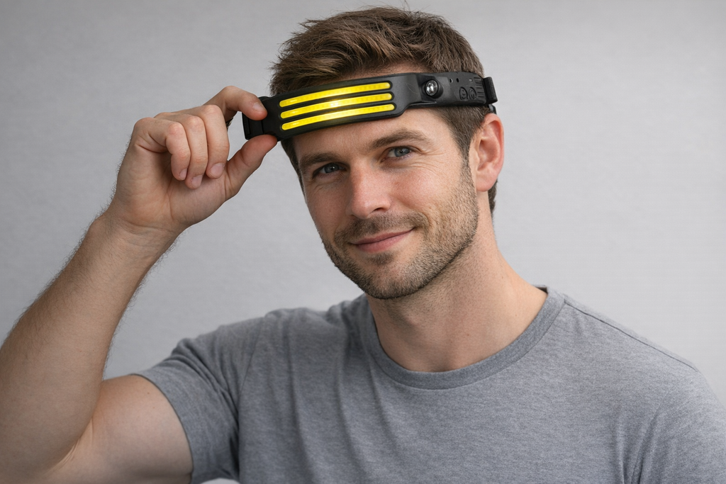 NightRunner Pro – 1500 Lumen til Løb og Vandreture