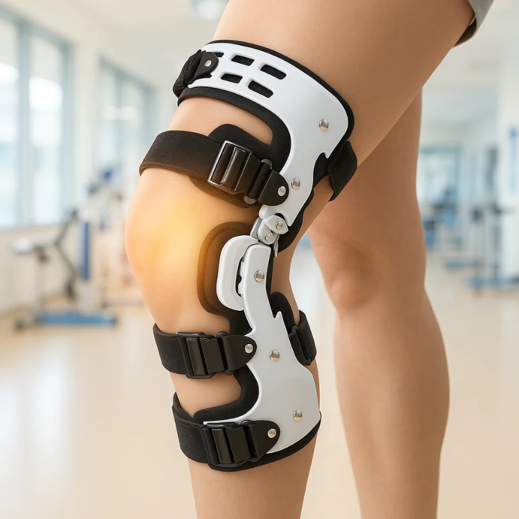 ArthroGuard Knæskinne til Daglig Lindring af Knæsmerter og Støtte