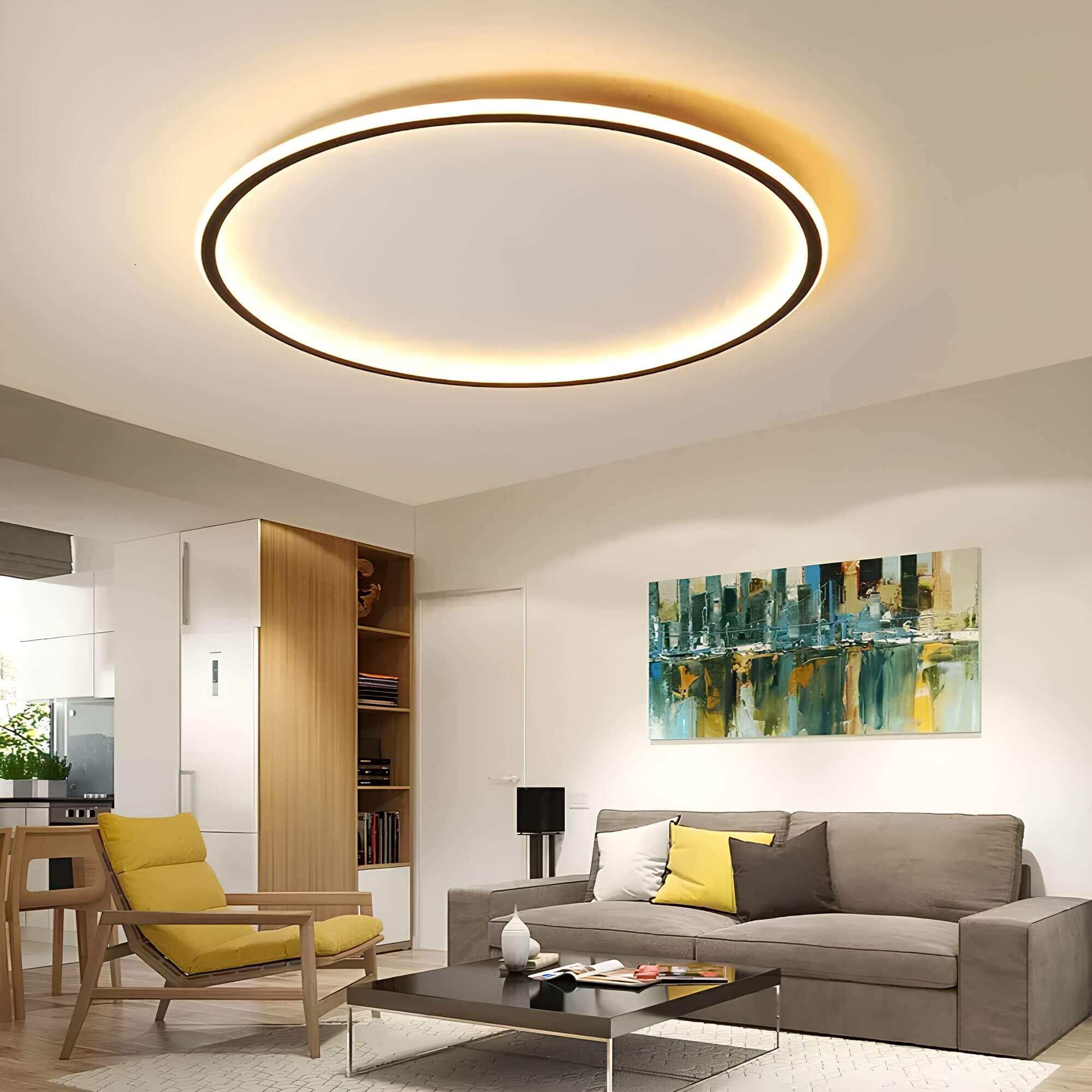 Aurora Globe LED Loftlampe - Stilfuld Belysning til Ethvert Rum