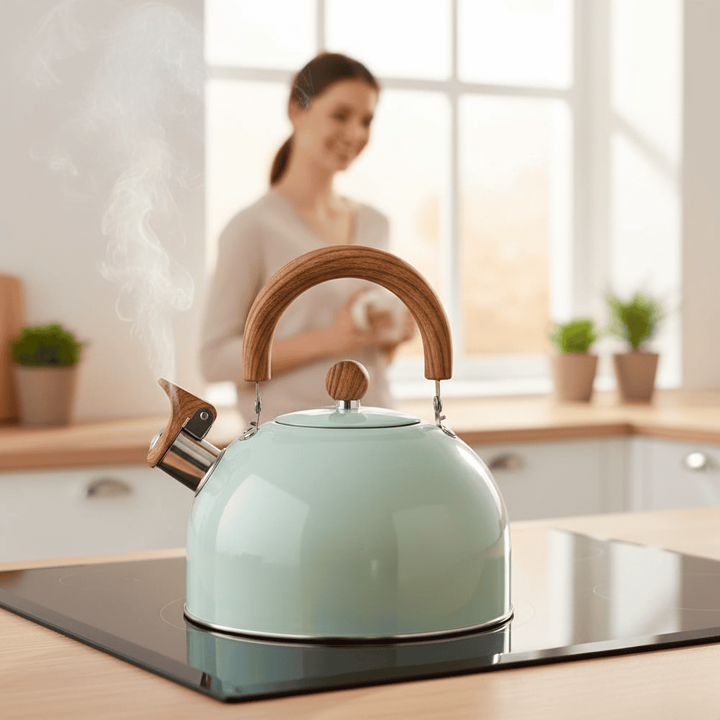 KOCHBegleiter – 2.5L Rustfrit Stål Kedel med Robust Struktur & Blødt Håndtag