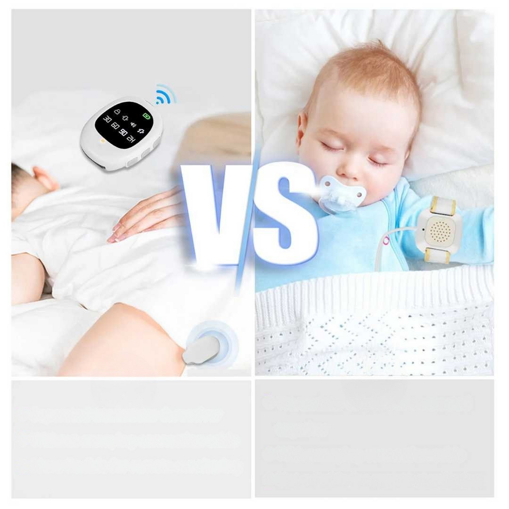 Trådløs Clip-On Tisse Sensor Med Vibrationsvækning Til Børns Nattetissel