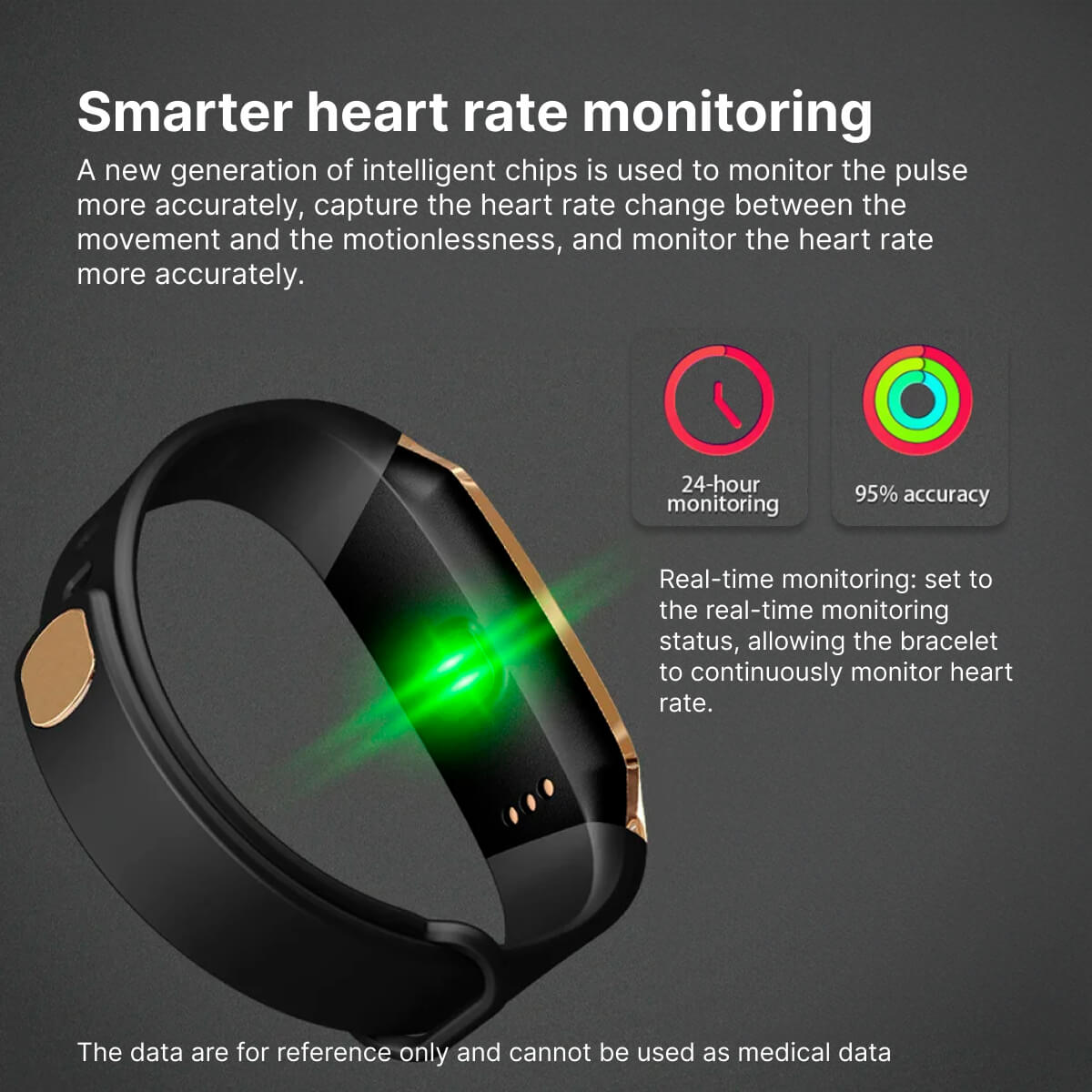 VitaTrack Sundhedsmetrics Smartwatch Med Aktivitetsmonitorering