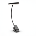 Virelia - USB Genopladelig Klemme Læselampe med 3 Lysindstillinger