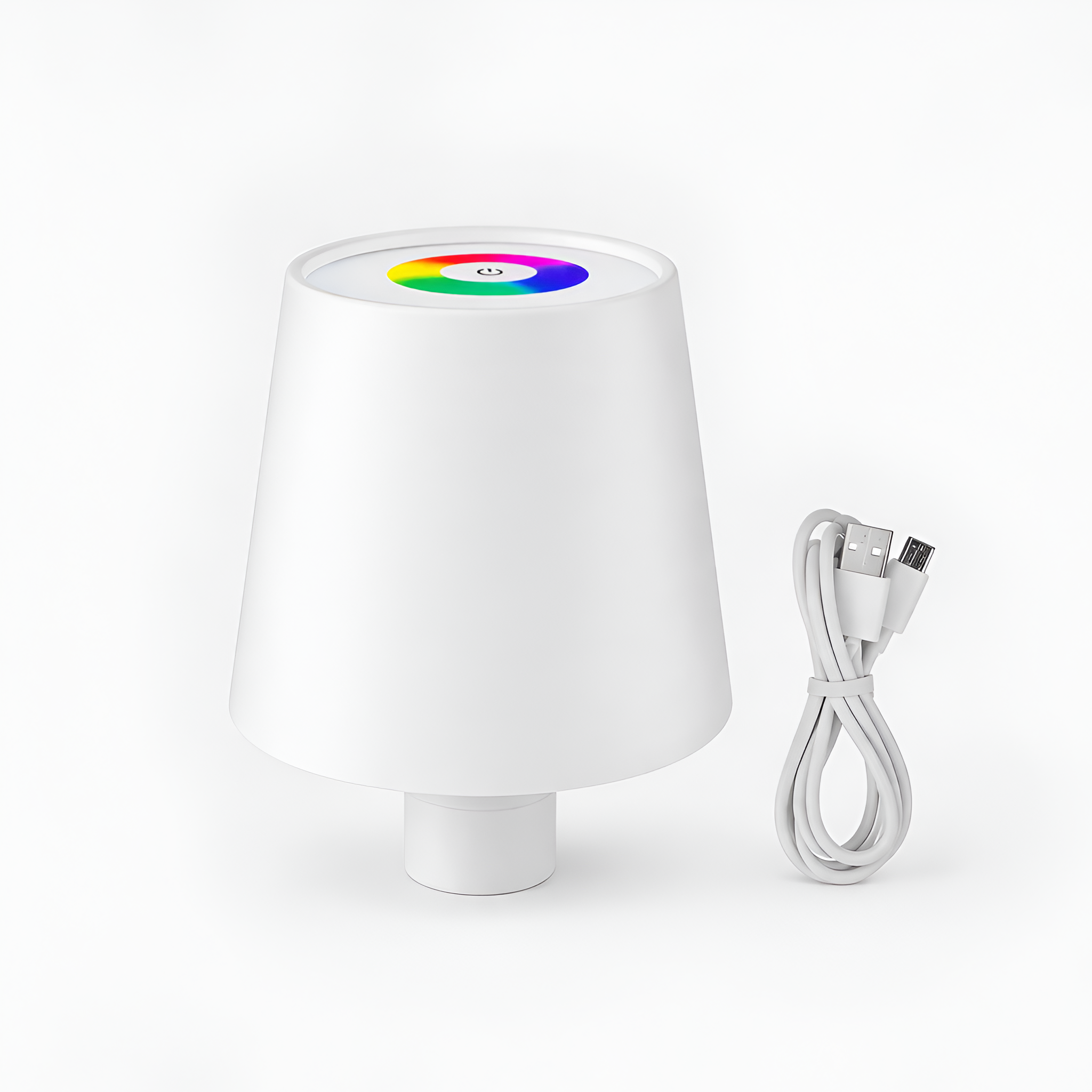 Astrid - Bærbar LED Bordlampe i Vinflaske med Touch og Genopladelig