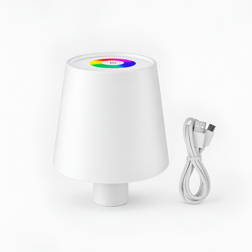 Astrid - Bærbar LED Bordlampe i Vinflaske med Touch og Genopladelig