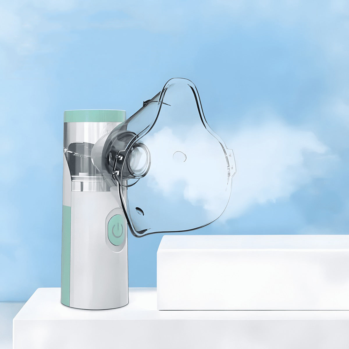 Nebulisator til Astma Lindring | Kompakt Håndholdt Inhalator til Hjem & Rejser