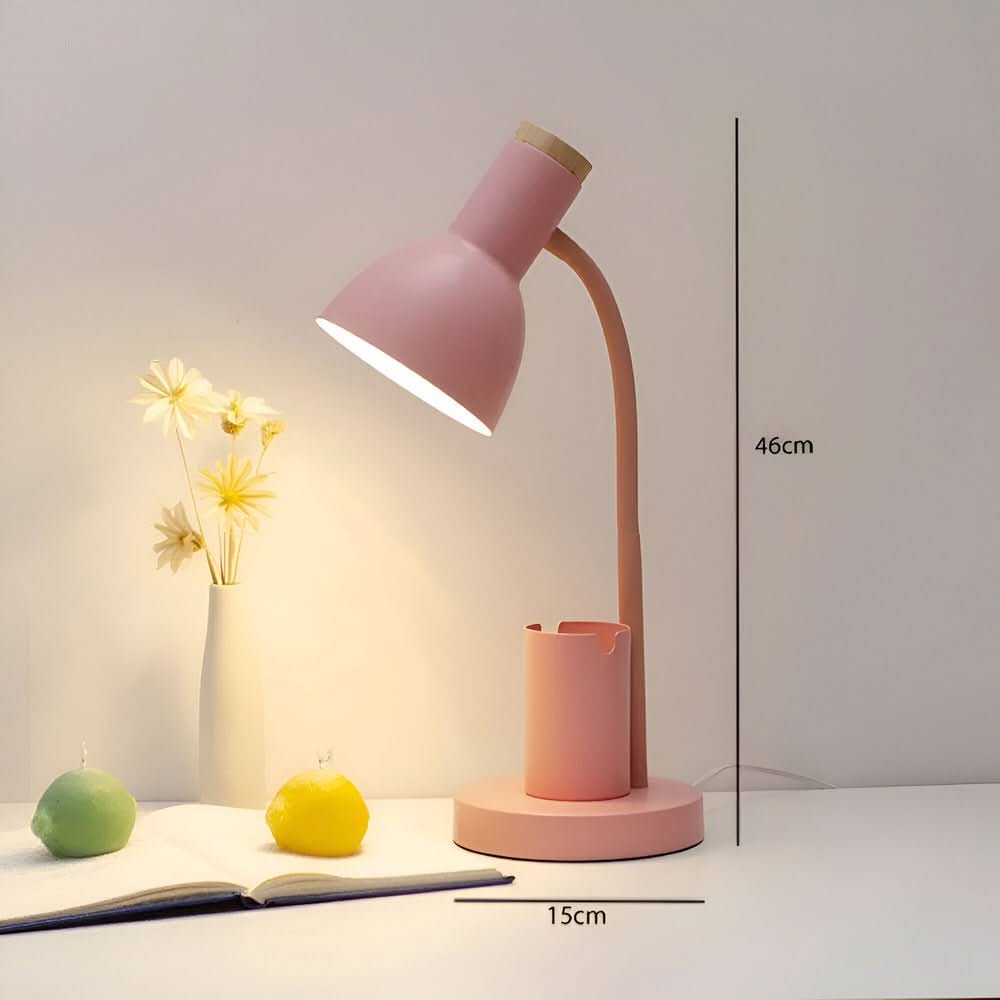 Strahlwächter – LED skrivebordslampe med penneholder til orden & stil