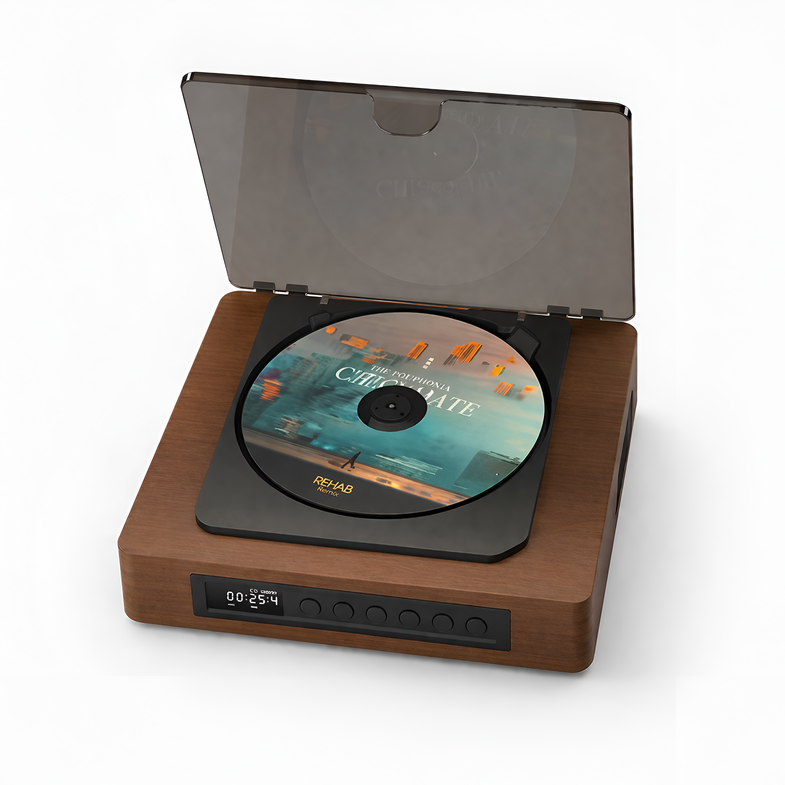 Erna - Retro CD afspiller Bluetooth bærbar