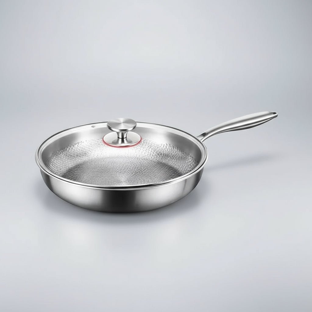 Titanhamret non-stick stegepande til induktionskogeplader og hverdagsmadlavning