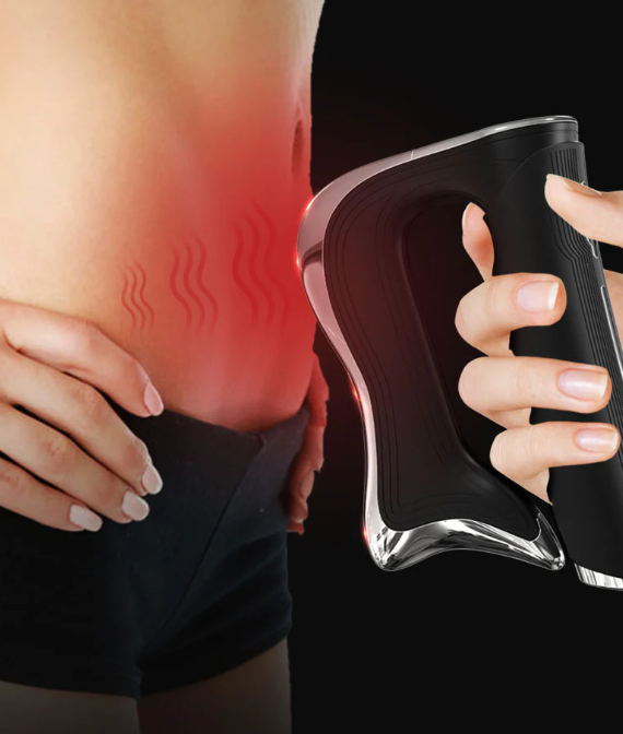 Gua Sha Vibration Massageblad til Muskulær Lindring og Afslapning