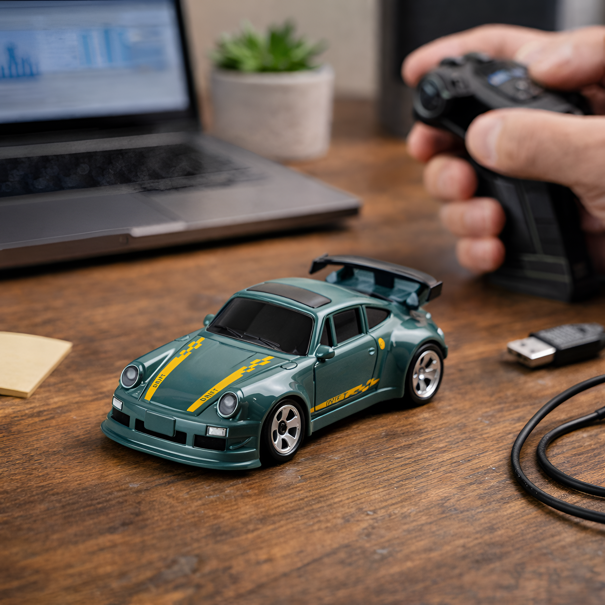 Rumi - 4WD 2,4 GHz fjernstyret mini-driftbil